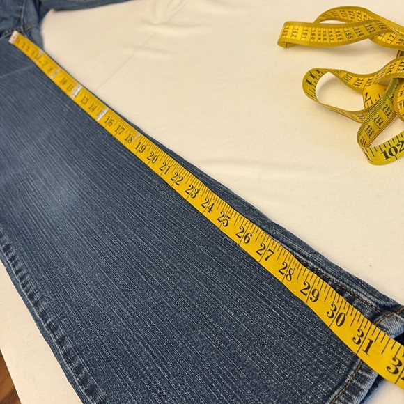 Not Your Daughter’s Jeans jeans straight leg bottom/zip 5 pockets high rise Sz 8 - Picture 3 of 9